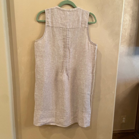 Quince 100% European Linen Swing Dress NWT - Picture 2 of 5